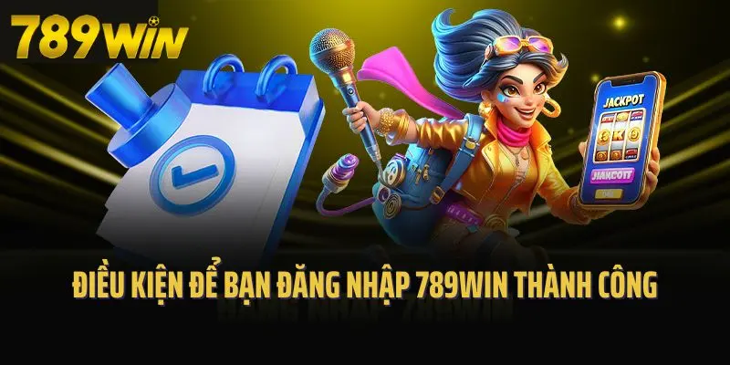 Điều kiện để bạn đăng nhập 789win thành công