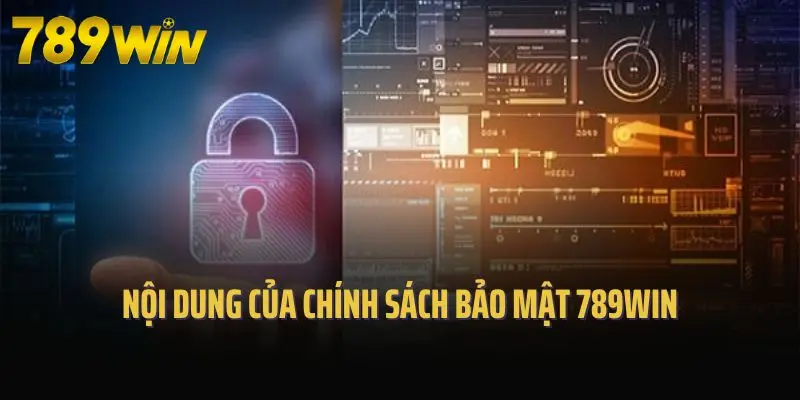 Nội dung của chính sách bảo mật 789win