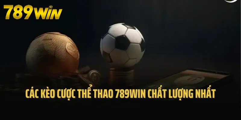Các kèo cược thể thao 789win chất lượng nhất